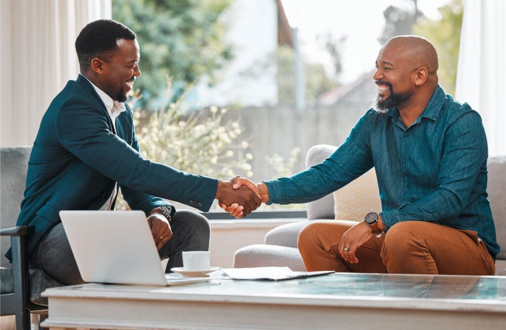 Advisor consultation handshake